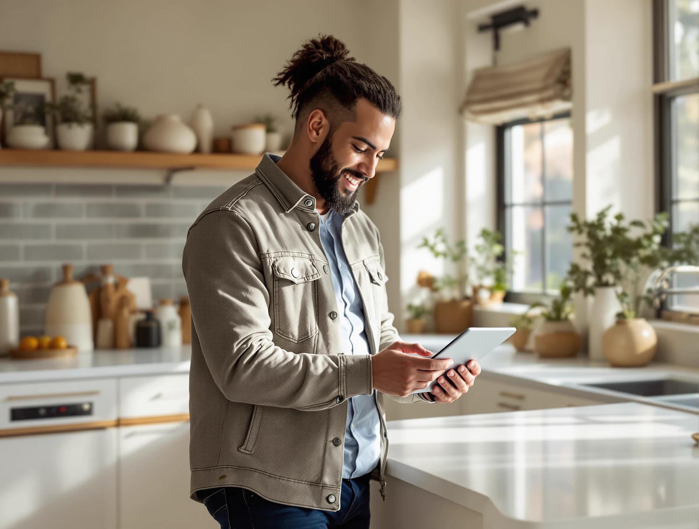 Landlord reviewing renter leads